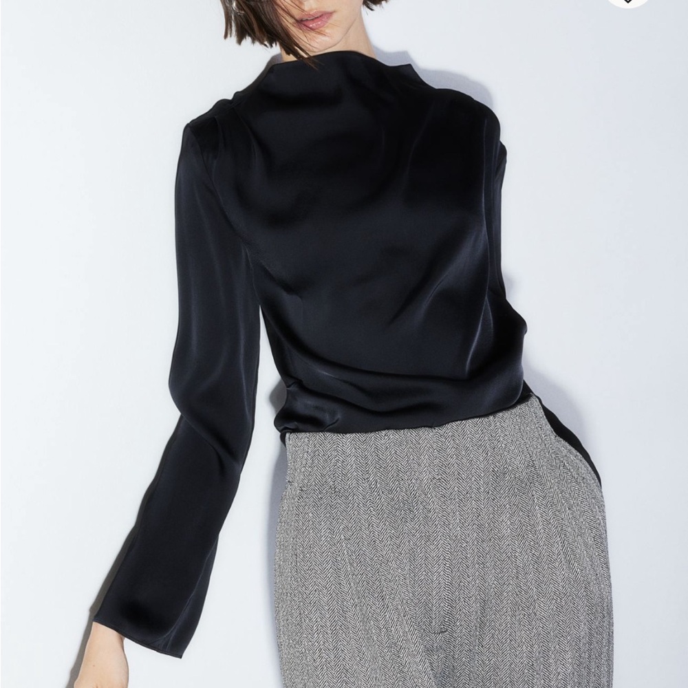 H&M Satin Blouse